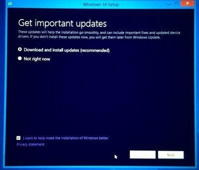 Download Windows 10 Updates