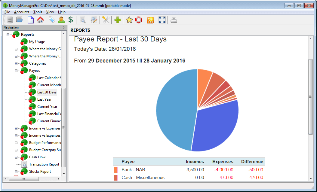 Money Manager X Accounting Software