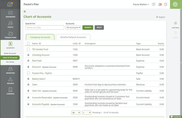 SlickPie Accounting Software