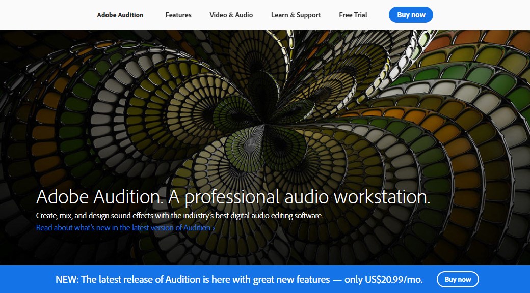 Adobe Audition Podcast Recording Software